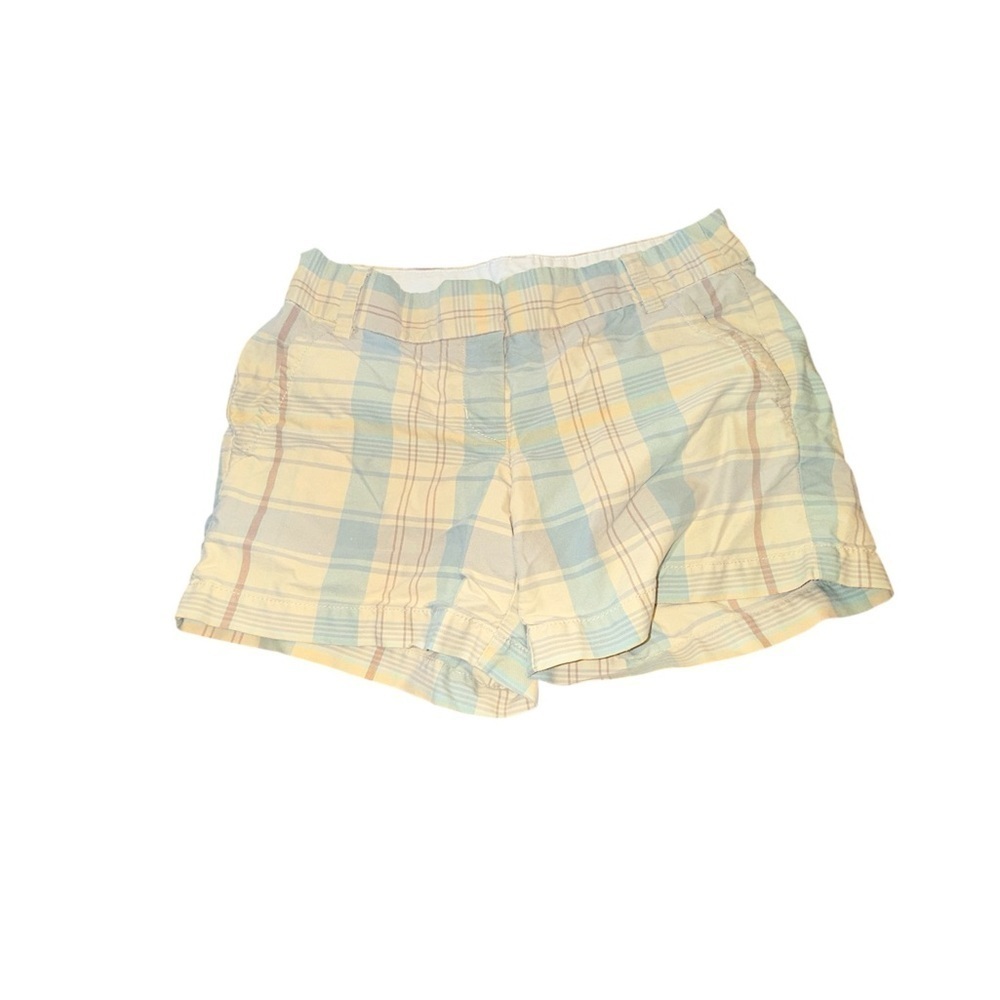 J. Crew Pastel Plaid Women's Shorts - Picture 2 of 4